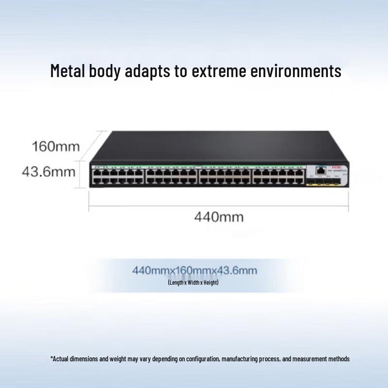 H3C LS-5120V3-52P-SI Layer 2 Managed Gigabit Ethernet Switch