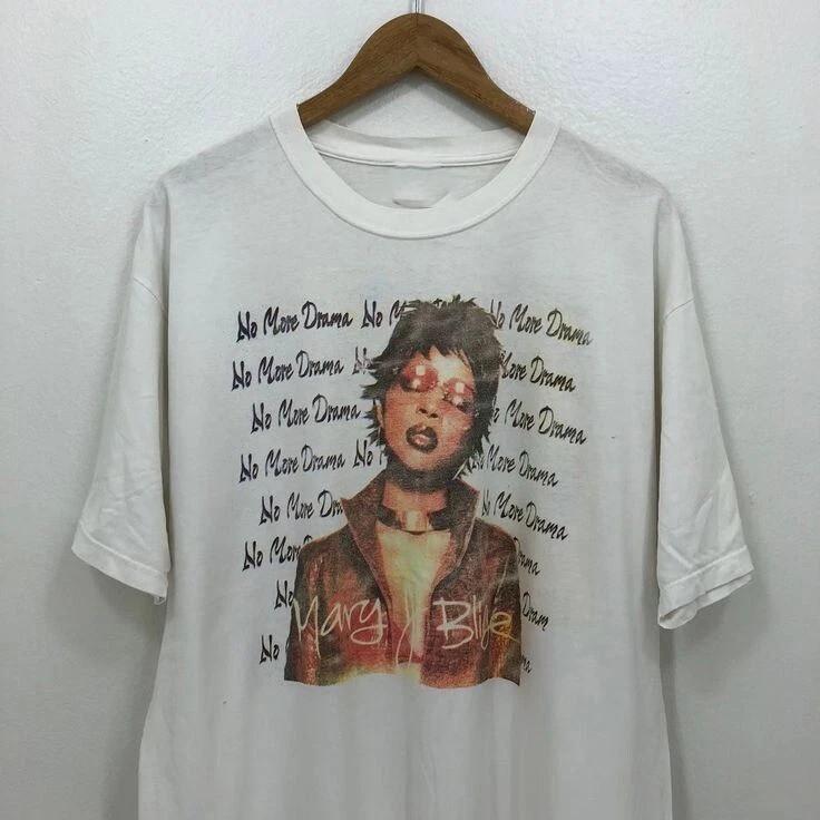 Mary J Blige t shirt mother day shirt, hot hot shirt, Full Size BL1545