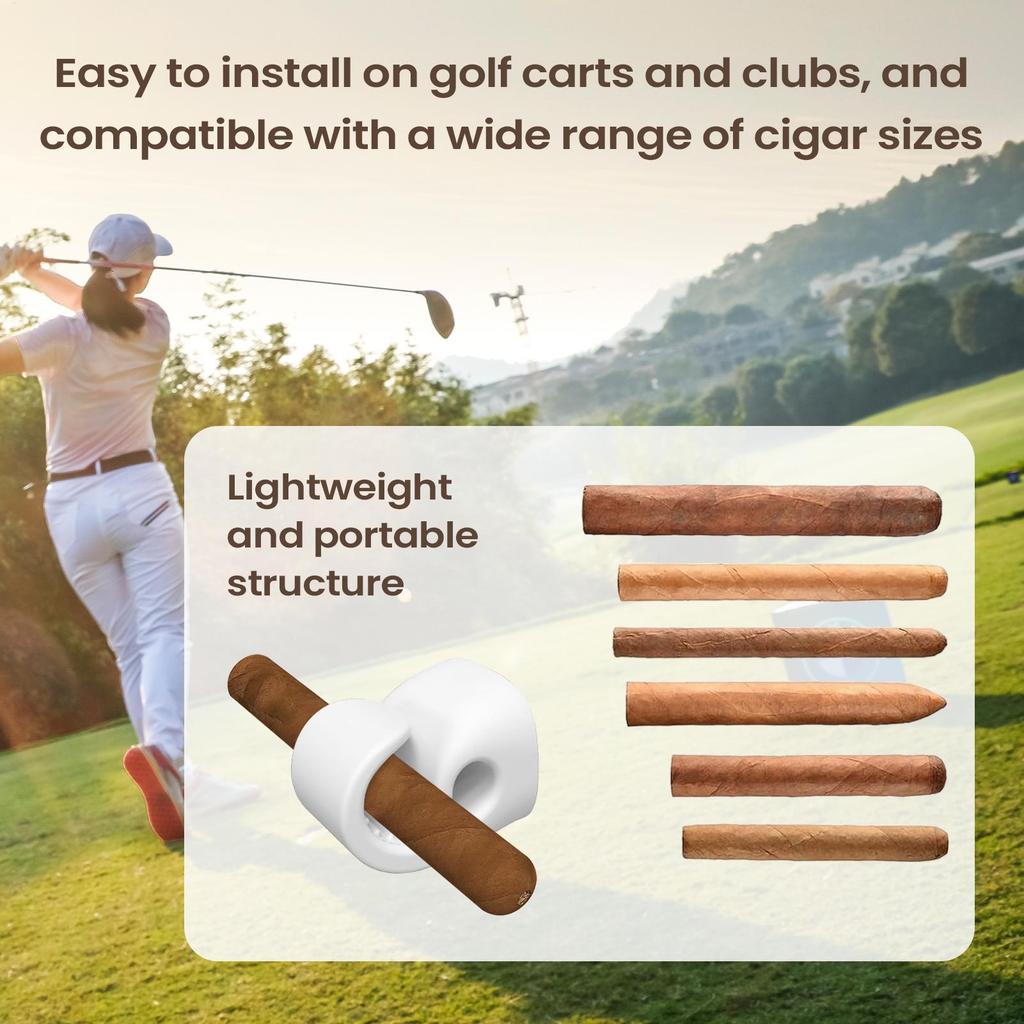 Magnetic Golf Cart Clip Golf Cart Silicone Holder For Cart Golfing Gear Mount For Putter Drivers Club Fishing Pole Camping