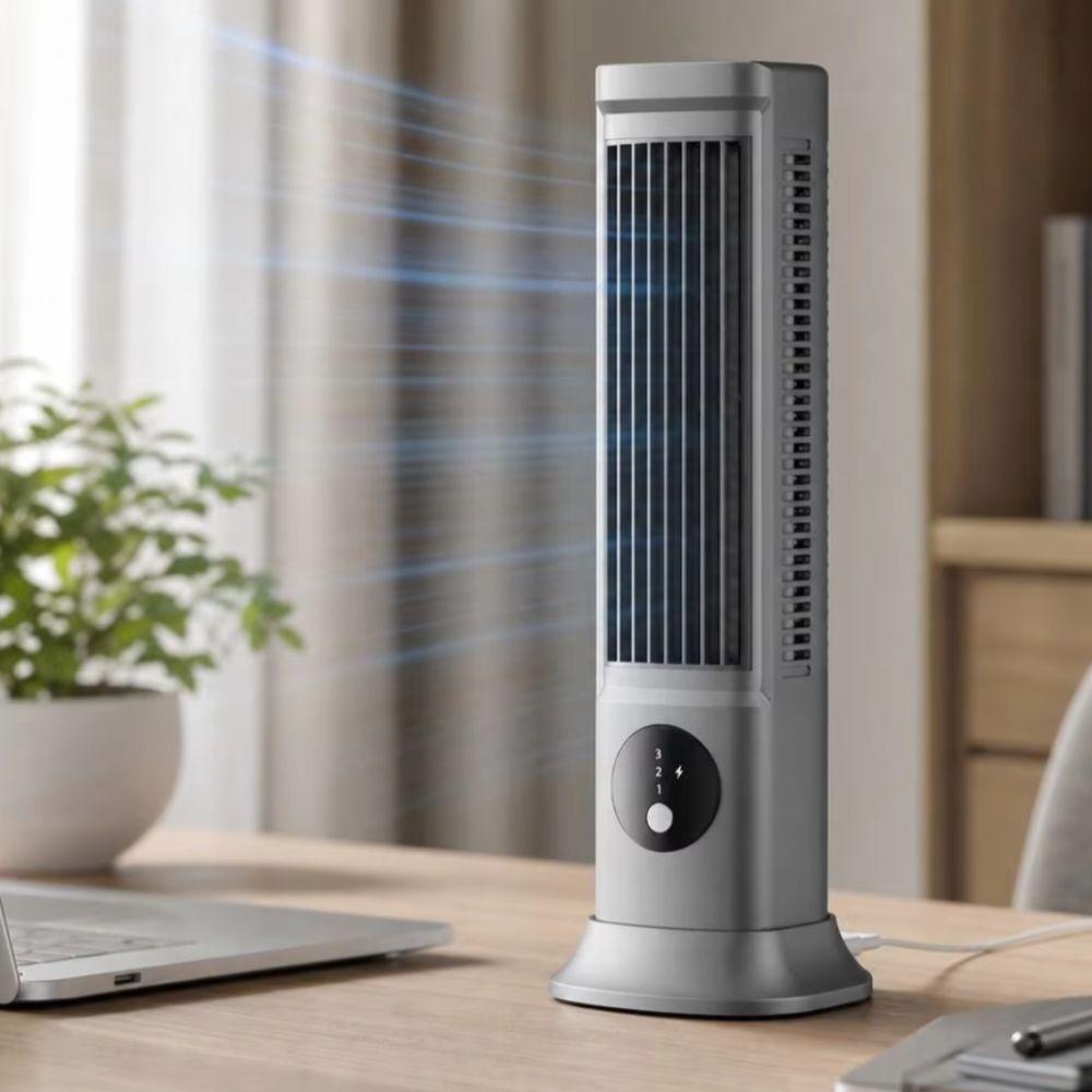 USB Rechargeable USB Rechargeable Fan Hole-Free Mount Portable Air Cooler Home Use