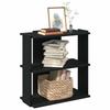 VidaXL 3-Tier Bookcase Black 60x30x60 Cm Engineered Wood, Shelf, Book Shelf, Storage Shelf, Cabinet 860248