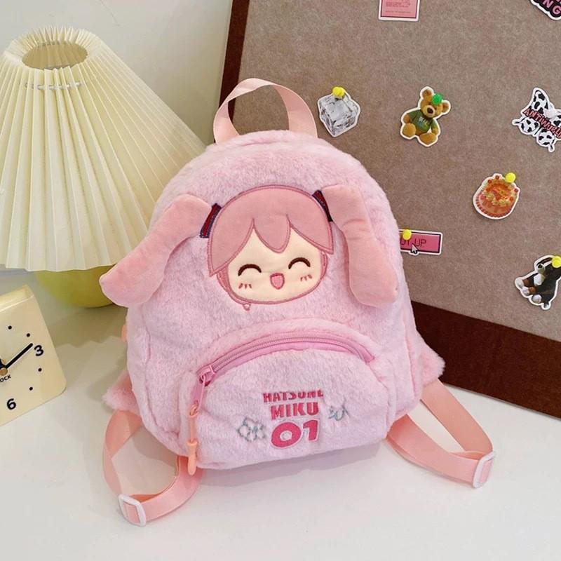 Hatsune Miku Anime Itabag: Cute Plush Doll Backpack for Students