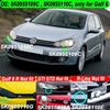 Крышки на форсунки омывателя фар переднего бампера для VW Golf MK6 VI Jetta 2008 2009 2010 2011 2012 2013 5K0955109C 5K0955110C