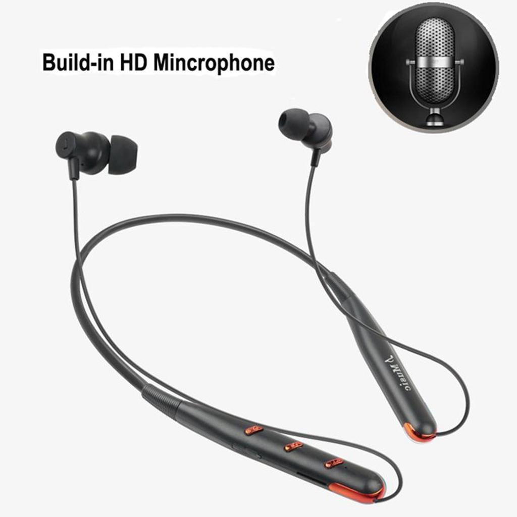 Bluetooth Earphone Wireless Headphone TF Card Mode Earbuds with Microphone Bluetooth Earphone