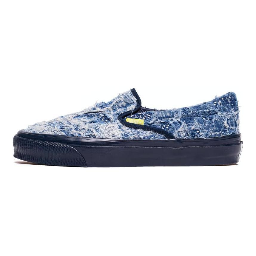 Vans Кеды Fdmtl X Vans Og Classic Slip On Lx 'Distressed Indigo' VN0A45JK5WP