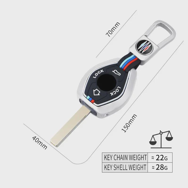 BMW Classic Straight Car Key Cover: Compatible with X35, Z34, 357 Series, E38, E39, E46, E83 Models.