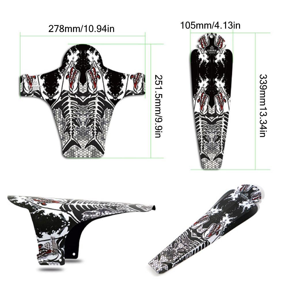 PP велосипедное крыло переднее/заднее крыло брызговик прочный велосипедный брызговик универсальный