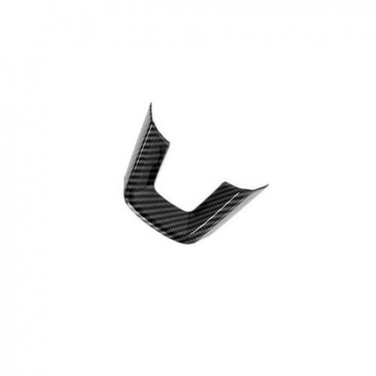 Carbon Fiber Car Steering Wheel Decor Cover Trim For Honda Civic 2022 Sedan 11th