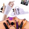 Silicone Makeup Brush Holder Wrist Strap Multi-Functional Beauty Tool With Cleaning Zone For Cosmetic Enthusiasts