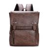 Мужской винтажный мягкий кожаный рюкзак Walnut Heim