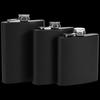 8oz matte black stainless steel