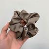 Korean Retro Elegant Women's Hair Scrunchie for Ponytails and Buns