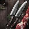 Professional Japanese Kitchen Chef's Knife Stainless Steel Beef Meat Cleaver Vegetable Slicing Knife Fish Filleting Cutter