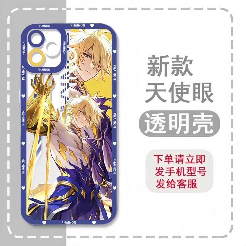 Чехол для телефона Honkai Star Rail Phainon для Xiaomi Redmi Note 14 13 12 11 Pro Plus 11S 12S 10 10S Turbo 4 14C 13C 12C Прозрачная крышка