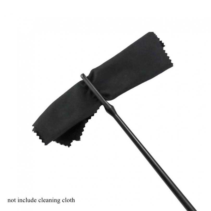 Black Plastic Flute Cleaning Rod, Woodwind Instruments Piccolo Cleaning Stick