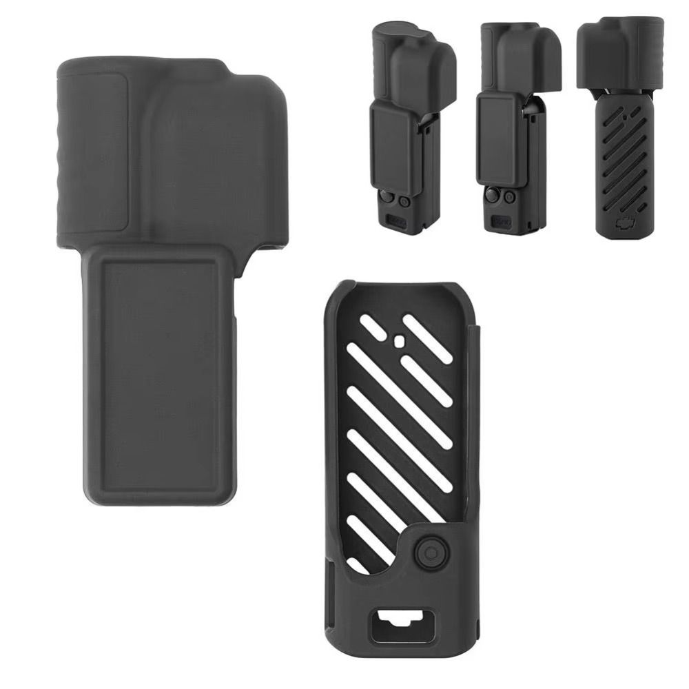 Silicone Protective Case Anti-Scratch Screen Cover for DJI Osmo Pocket 4 Gimbal Camera Accessories