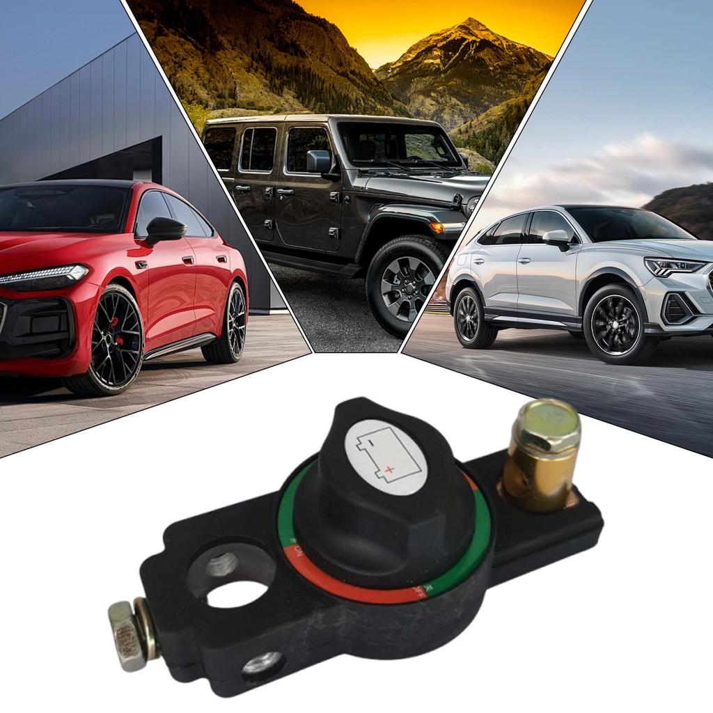 Quick Disconnect Car Battery Button Heavy Duty Cut Off Switches, Anti-Leakage 12V/24V System Truck RV Power Control