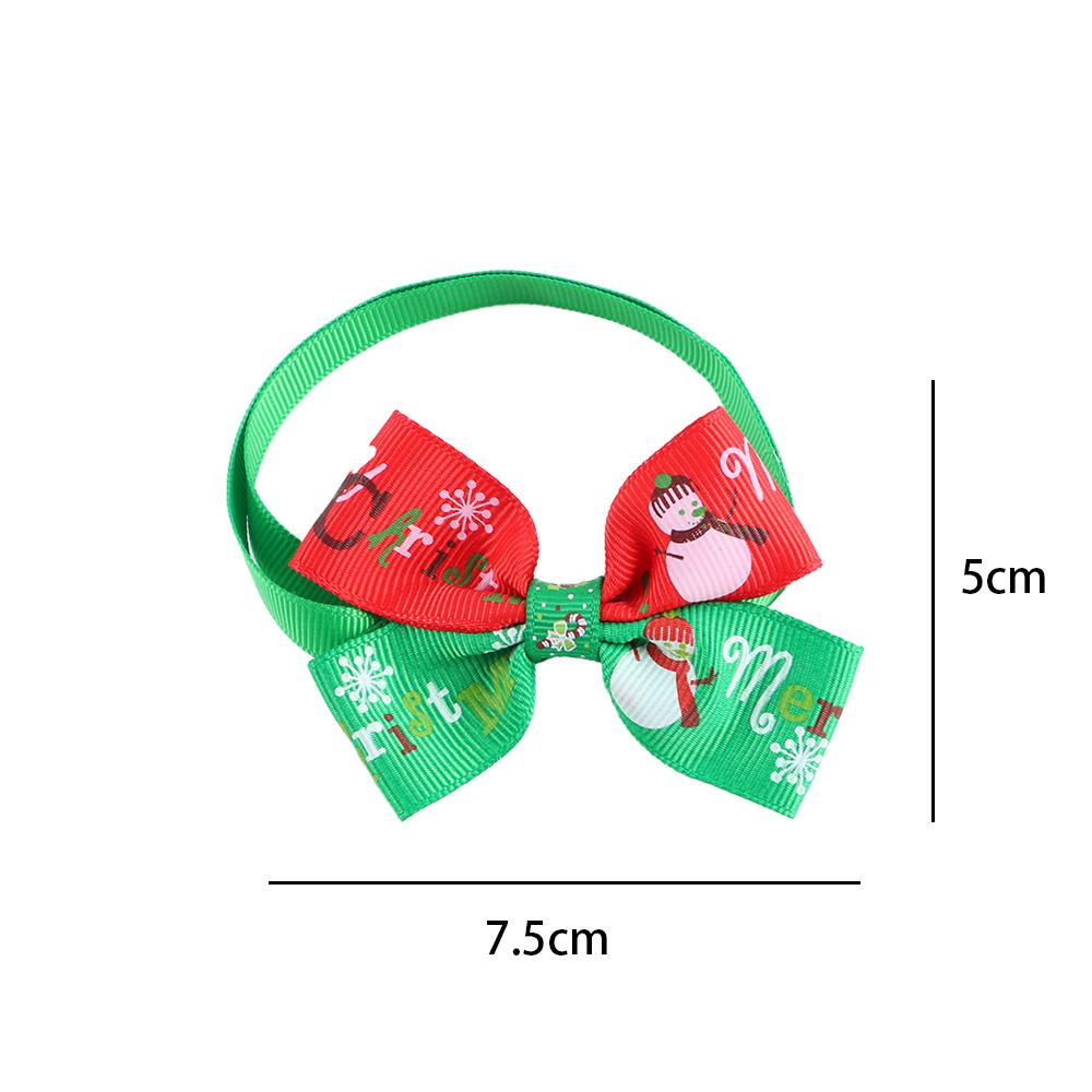 Костюм для собаки Бант Ошейник-ожерелье Ошейник для кошки Рождественское украшение для собаки Собачий ошейник Собачий галстук-бабочка