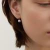 LUNNE 14k Grace Freshwater Pearl One-Touch Hoop Earrings (14k Gold) #LFE22
