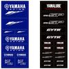 Двигатель (Yamaha) Наклейка YAMAHA RACING YR5010 Синяя 90792-Y1860