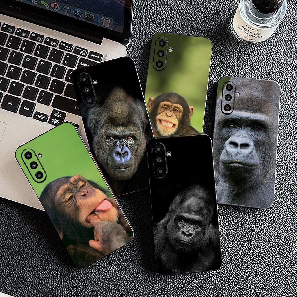 Monkey Gorilla Ape Baby Cute Phone Cover for Huawei P30 P20 Mate 10 20 Lite Pro Y7 Y8S Y9A Y9 Prime P Smart 2019 Soft Case