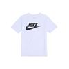 Classic Logo Print Crew Neck Sports Short Sleeve T-Shirt Men Tops White AR5005-101