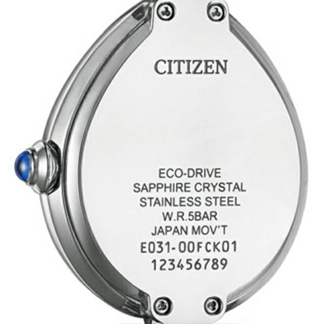 CITIZEN L RAINELL Collection Solar Light L Eco-Drive Watch, Women's, Powered, Analog, Gray, EM1200-55A