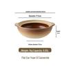 Commercial Ceramic Claypot Rice Noodles Stew & Bibimbap Pot for Gas Stove