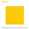 1PCS/4pcs Color 32x32 Base Plates Blocks Small Particle Size Dots DIY Toy Bricks Parts Baseplates Assembly Plate Blocks For Kids