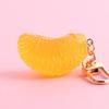 Handbag Pendant Bag Pendant Cartoon One Petal Simulation Fruit Key Chain Orange Keychain Keyring