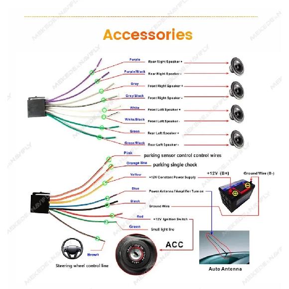 ND2 Universal 1Din Car Radio Stereo Mirror Link 7inch HD Touch Screen Multimedia Player BT Autoaudio FM Receiver Monitor TF USB