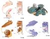 Красочный мультяшный динозавр 3D пазл игрушка для детей креативная DIY бумажная модель веселье