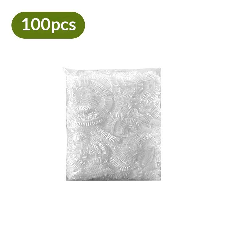 Disposable Elastic Food Covers 500Pcs Colorful Plastic Fresh Keeping Lids for Home Kitchen Leftovers Storage