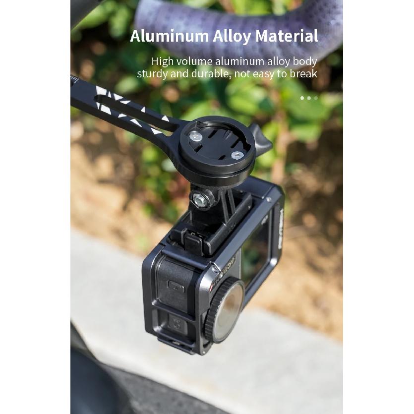 Road Bike Stopwatch Holder Aluminum Alloy Cycling Speedometer Mount Bicycle Handlebar Computer Holder Bicycle Accessories