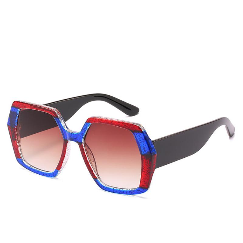 2022 New Oversize Square Luxury Sunglasses Vintage Women Fashion Sun Glasses Big Frame Sunglasses Women