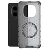 For Xiaomi Redmi Note 14 Pro 5G/Poco X7 5G Case Compatible with MagSafe Honeycomb Design TPU+PC Phone Cover