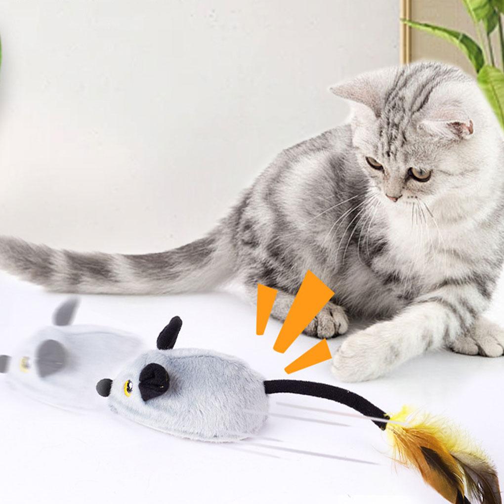 1PC Rat Funny Cat Toy With Remote Control Multicolor Mouse Cute Wireless Controlled Toy Rat Pet Supplies Cat Pet Supplies
