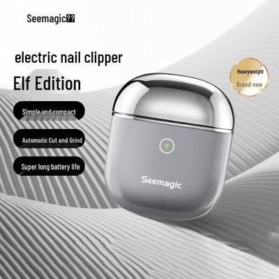 Автоматическая электрическая машинка для стрижки ногтей Seemagic, вилка CN (адаптер в комплекте)