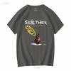 2014 Seether Words As Weapons Concert Band T Shirt Sz XL vintage Washed streetwear graphic Comfortable Stretched Breathable