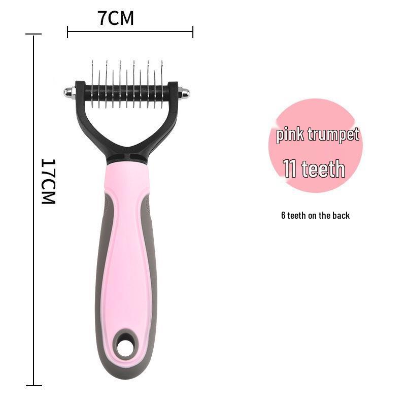 Pet Hair Removal Comb for Cats and Dogs