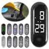 Мини Электрические Автомобильные Часы Светодиодный Механизм Сенсорные Водонепроницаемые Простые Автомобильные Инс Мото Время Приборная Панель И Часы Портативные Часы Стильные N9C4