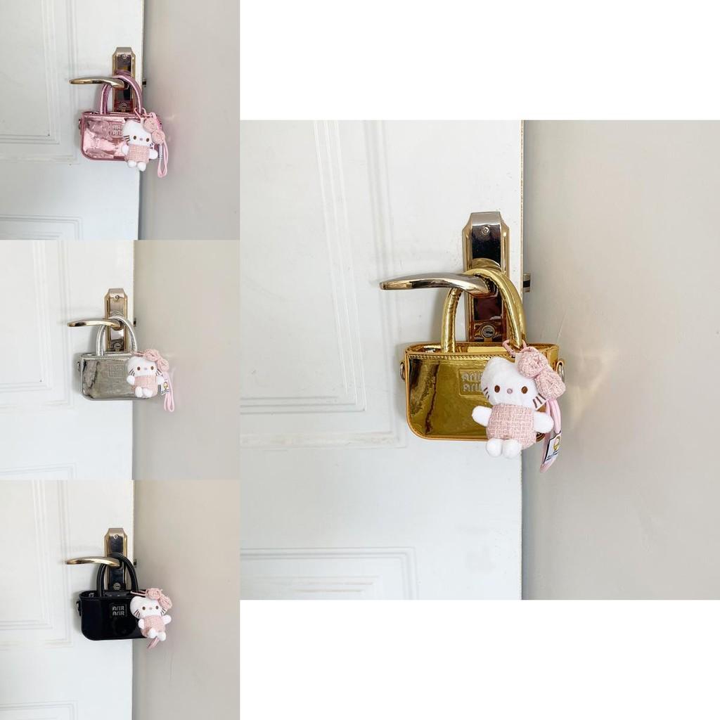 Трендовая мини-сумочка для детей Гладкая и современная Лазерная глянцевая отделка Стильный дизайн