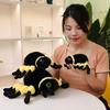 Cute Simulation Spider Doll Plush Toy Black Spider Doll Children Soothing Rag Doll Halloween Gift