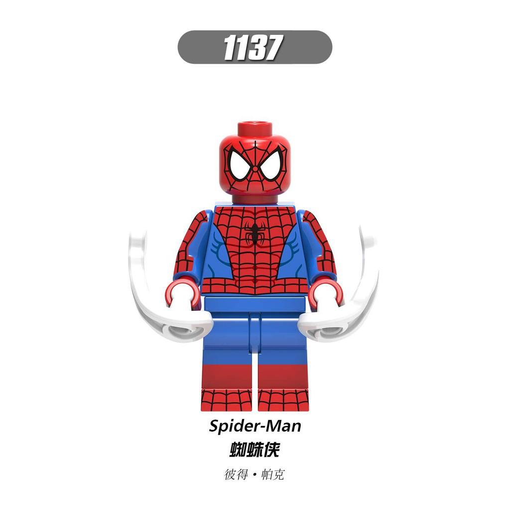 X0241 XH1136 Green Goblin Compatible With Minifigures Avengers Kingpin Scorpion Spider Man Building Blocks Kids Toys