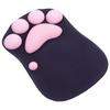 KESYOO Mouse Pad Wrist Cushion Paw Cat Wrist Rest Cute Cat Paw Ergonomic Comfortable Wrist Arm Rest Durable Sakura Pink 270x200mm Anti-Slip