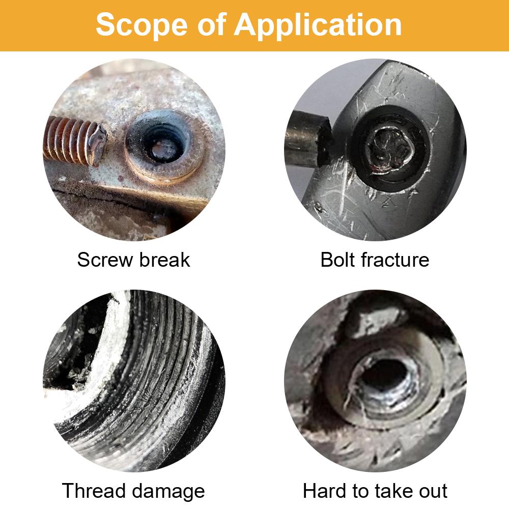 Набор из 22/33 сверл, держатель для удаления поврежденных винтов, магнитный удлинитель, экстрактор болтов со сломанной головкой, экстрактор винтов