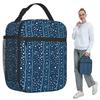 Whale Shark Pattern Insulated Lunch Bag for Kids School Cooler Thermal Food Box Tote Leakproof Lunch Boxes Container