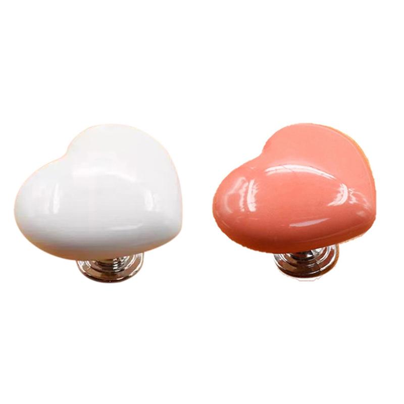 1 шт. Туалетная кнопка с пластиковой ручкой в форме сердца, декор для ванной комнаты, водяной кнопочный переключатель