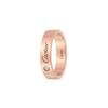 Cartier Кольцо с буквой C De Классическое 4 мм шириной 18 карат золота с бриллиантом Унисекс кольца Розовое золото B4210700