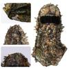 Suit  Camouflage Leafy Hat 3D Full Face Mask Headwear Turkey Camo Hunter Hunting Accessories
